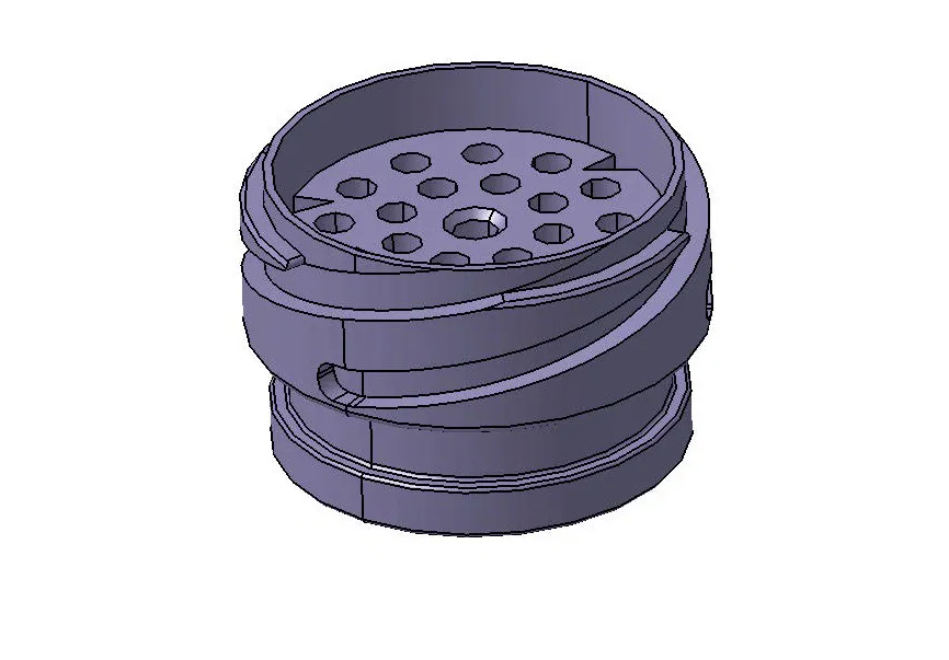 Vỏ giắc cắm động cơ 20 chân cho BMW E30, E34, E32 (Mã: 1707284) - Image 1