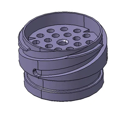 Vỏ giắc cắm động cơ 20 chân cho BMW E30, E34, E32 (Mã: 1707284)