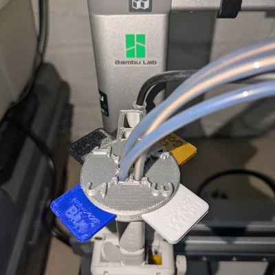 Mẫu thử nghiệm nhựa in (Filament Swatch) cho ống PTFE máy A1