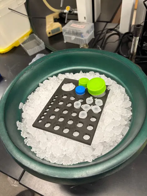 Khay giữ ống nghiệm cho thùng đá (Ice Bucket Tube organizer) - Image 1