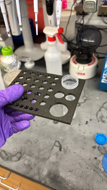 Khay giữ ống nghiệm cho thùng đá (Ice Bucket Tube organizer) - Image 2