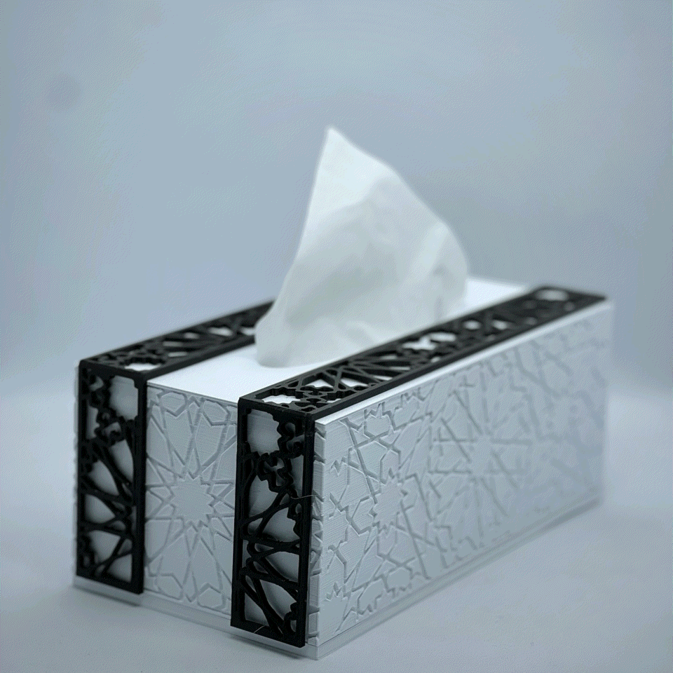 Hộp đựng giấy Tissue phong cách Hồi giáo (Mashrabiya) - Thumbnail 1