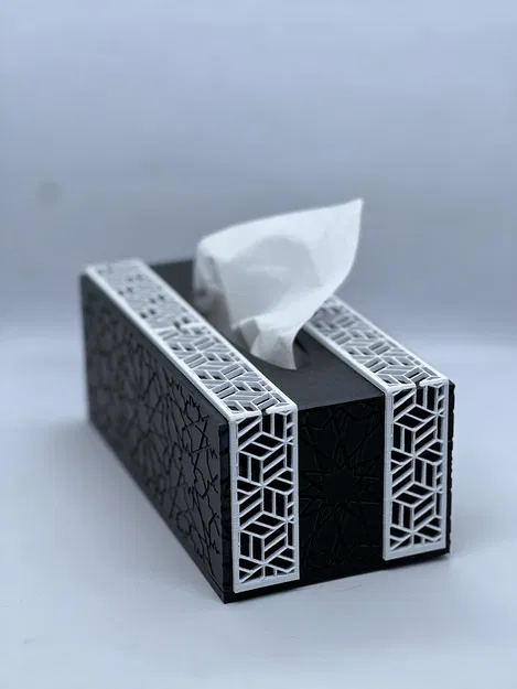 Hộp đựng giấy Tissue phong cách Hồi giáo (Mashrabiya) - Image 3