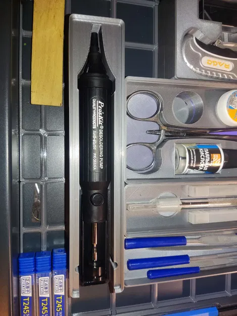 Khay lưu trữ Grindfinity cho máy hút thiếc ProSkit PK-366NA - Image 1