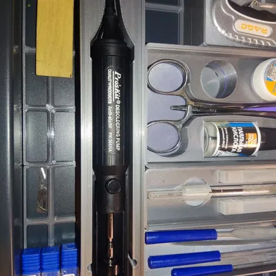 Khay lưu trữ Grindfinity cho máy hút thiếc ProSkit PK-366NA