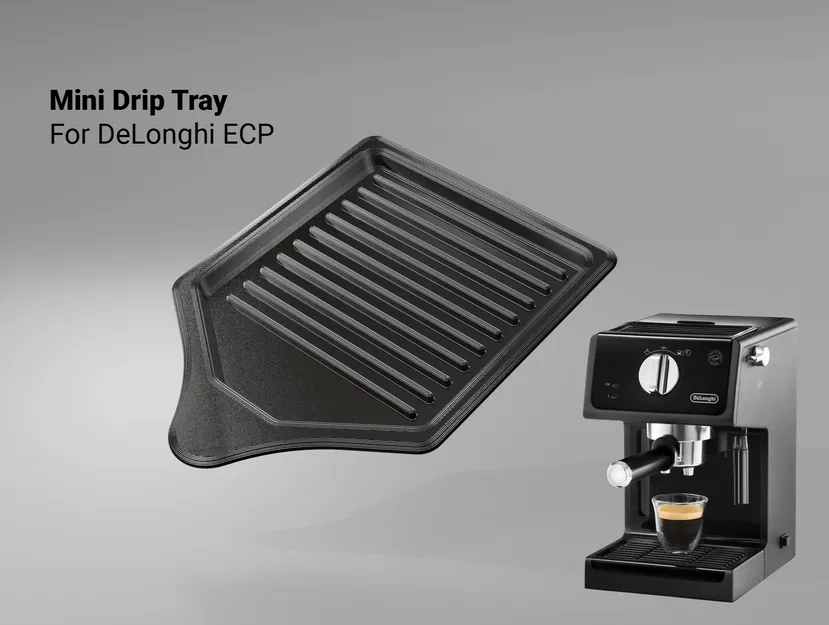 Khay hứng nước mini cho máy pha cà phê DeLonghi ECP (3 phiên bản) - Image 1