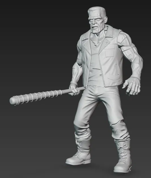 Mô hình Frankenrocker 1: Frankenstein phong cách Biker cực ngầu - Image 2