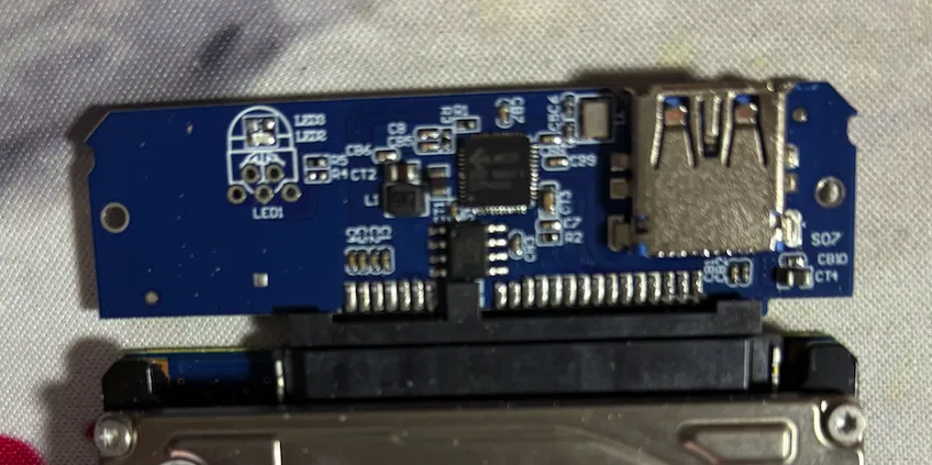 Hộp đựng ổ cứng 2.5 inch USB 3.0 SATA tự in 3D tiện lợi - Image 2