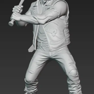 Mô hình 3D nhân vật Frankenstein Biker hầm hố (Frankenrocker 2)