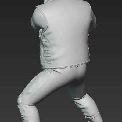 Mô hình 3D nhân vật Frankenstein Biker hầm hố (Frankenrocker 2)