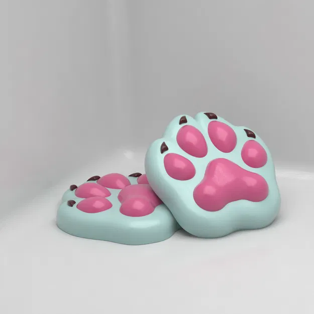 Khuôn Đúc Hình Bàn Chân Sói Bằng Silicone - Image 1