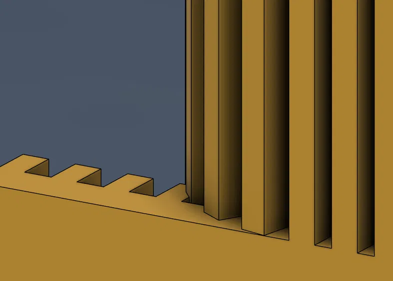 Kệ Đựng Đồ 2 Tầng Hiện Đại - Thiết Kế Vân Sọc (Modern Ribbed Dual Organizer) - Image 5