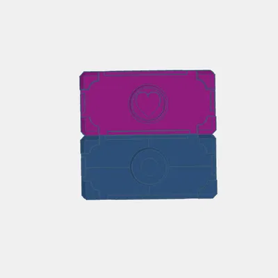 Mặt nạ trang trí chủ đề Portal cho New 2DS XL (Companion Cube)