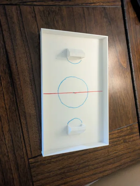 Sân khúc côn cầu để bàn (Table top hockey rink) - Image 1