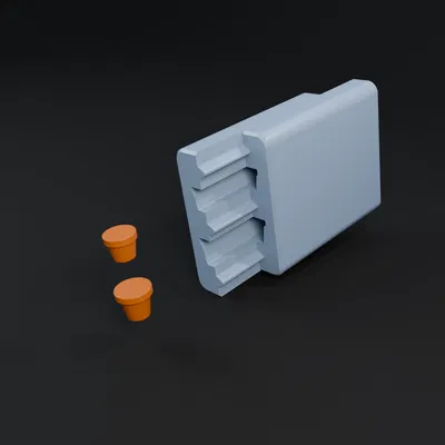 Con lăn tạo hình chậu cây mini từ đất sét (Clay Roller) - File in 3D