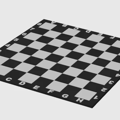 Bàn cờ vua 3D cải tiến: Kích thước lớn kèm tọa độ chuẩn chuyên nghiệp