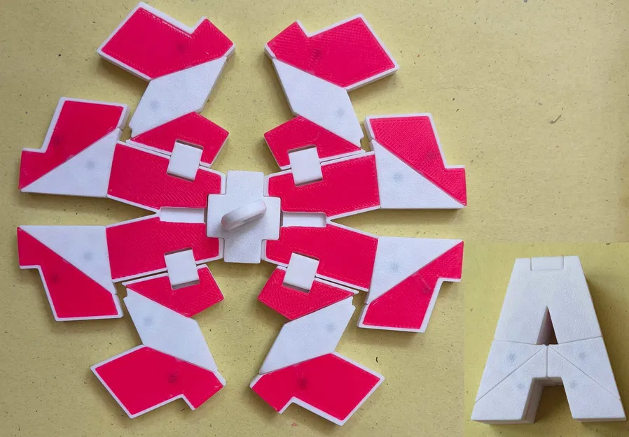 Puzzle A - Mô hình đồ chơi lắp ráp 2 trong 1 - Image 1