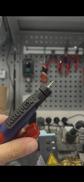 Bộ chuyển đổi (10.5) kèm đầu giữ bit cho chìa khóa tủ điện Knipex 00 11 07 - Image 1