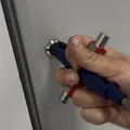 Bộ chuyển đổi (10.5) kèm đầu giữ bit cho chìa khóa tủ điện Knipex 00 11 07 - Thumbnail 2