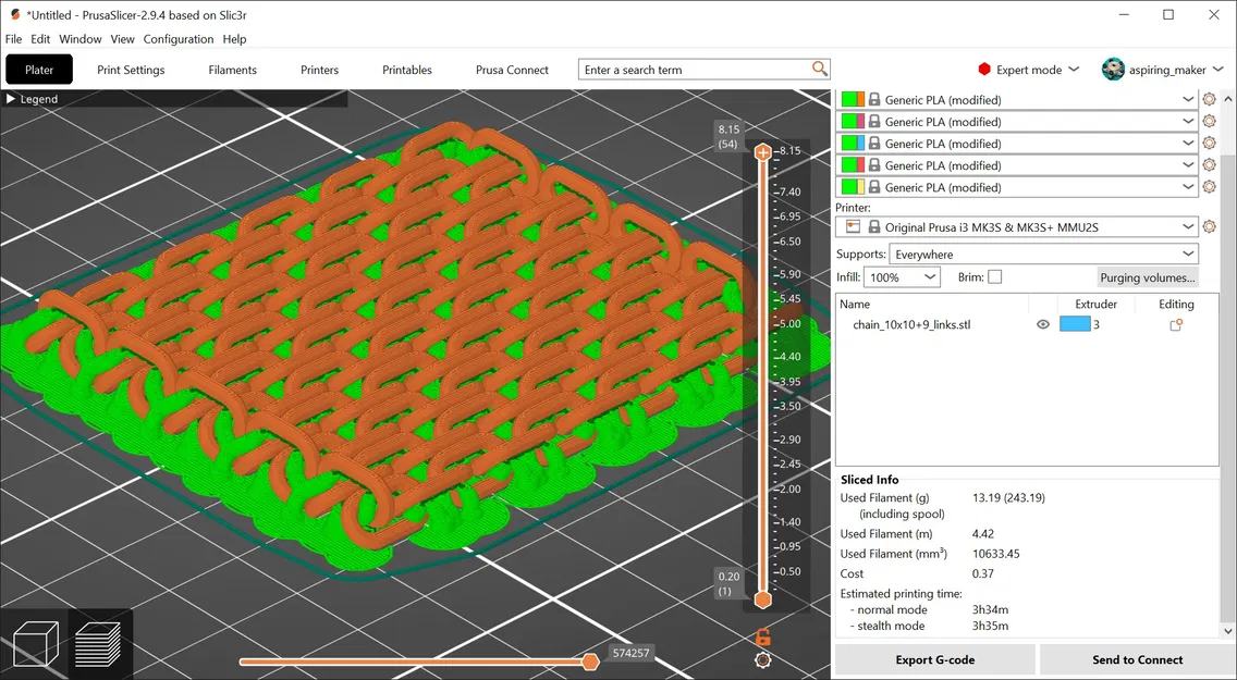 Mô hình xích 100+ mắt xích (100+ link chain) - Image 2