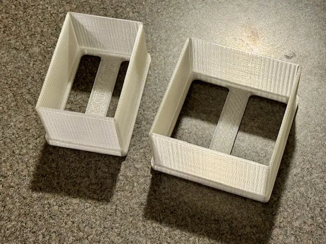 Bộ khuôn cắt bánh Brownie kích thước 2x3" và 3x3" - Image 1