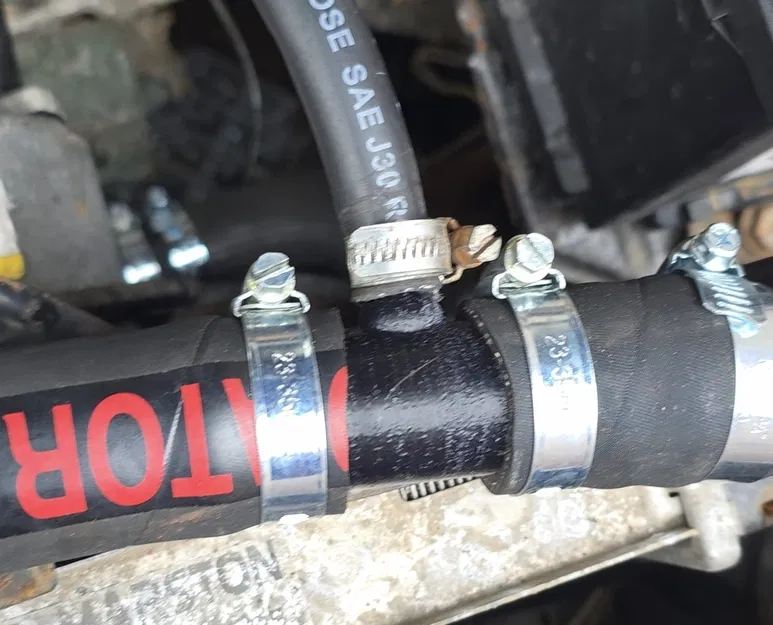 Khớp nối chữ T ống làm mát 31mm 8mm cho xe hơi in 3D - Image 1