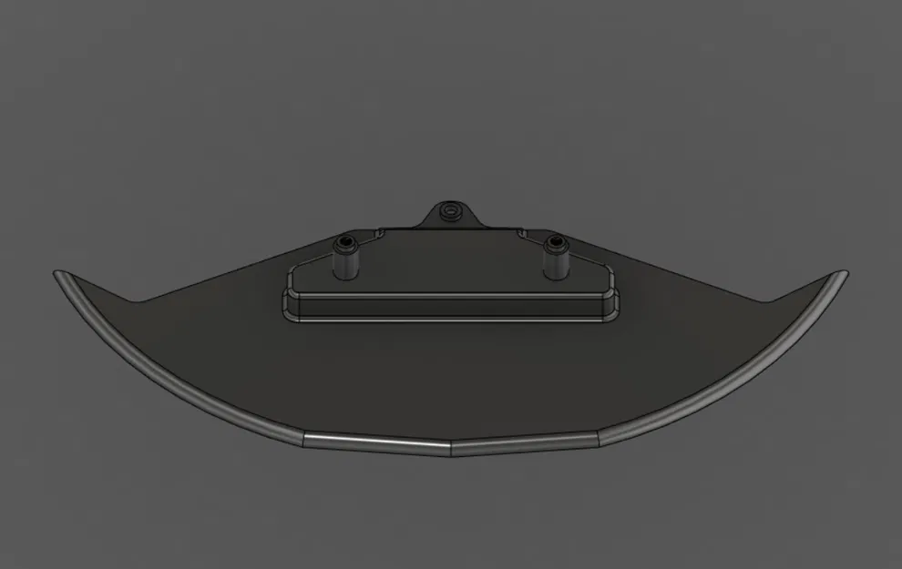 Ốp cản trước (Front Lip) cho khung gầm Traxxas 4tec 2.0 - Image 2