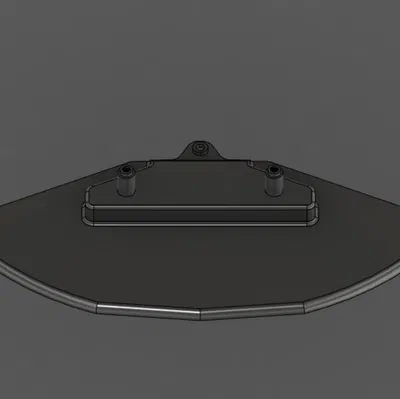 Ốp cản trước (Front Lip) cho khung gầm Traxxas 4tec 2.0