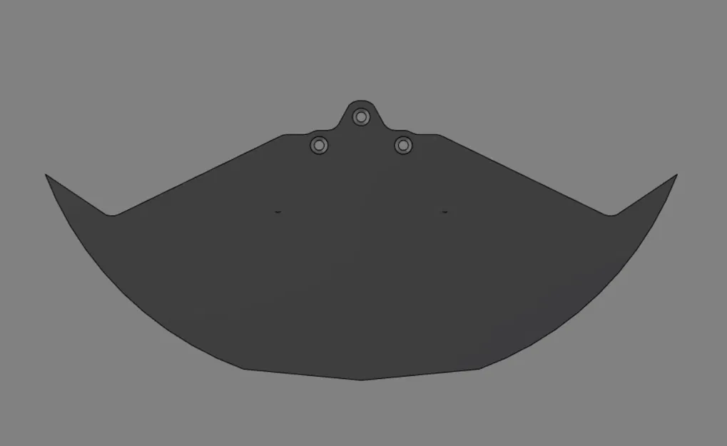 Ốp cản trước (Front Lip) cho khung gầm Traxxas 4tec 2.0 - Image 5