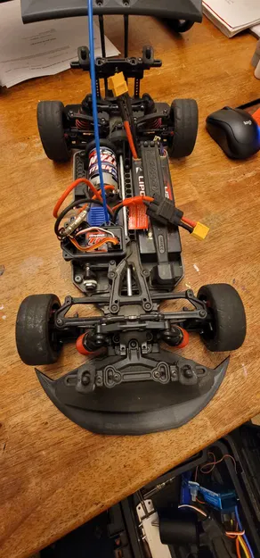 Ốp cản trước (Front Lip) cho khung gầm Traxxas 4tec 2.0 - Image 12