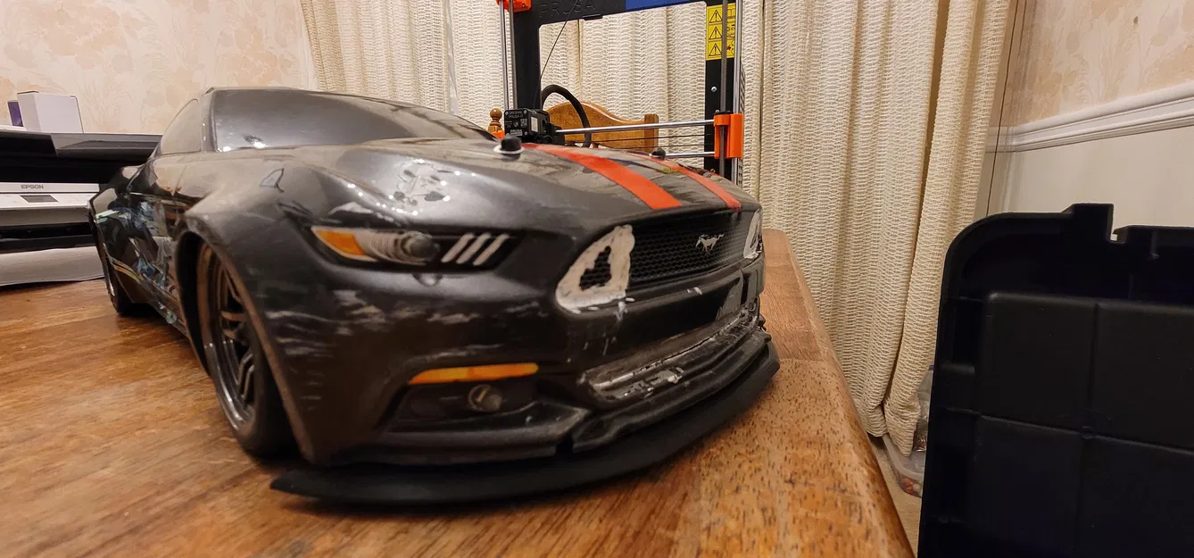 Ốp cản trước (Front Lip) cho khung gầm Traxxas 4tec 2.0 - Image 15