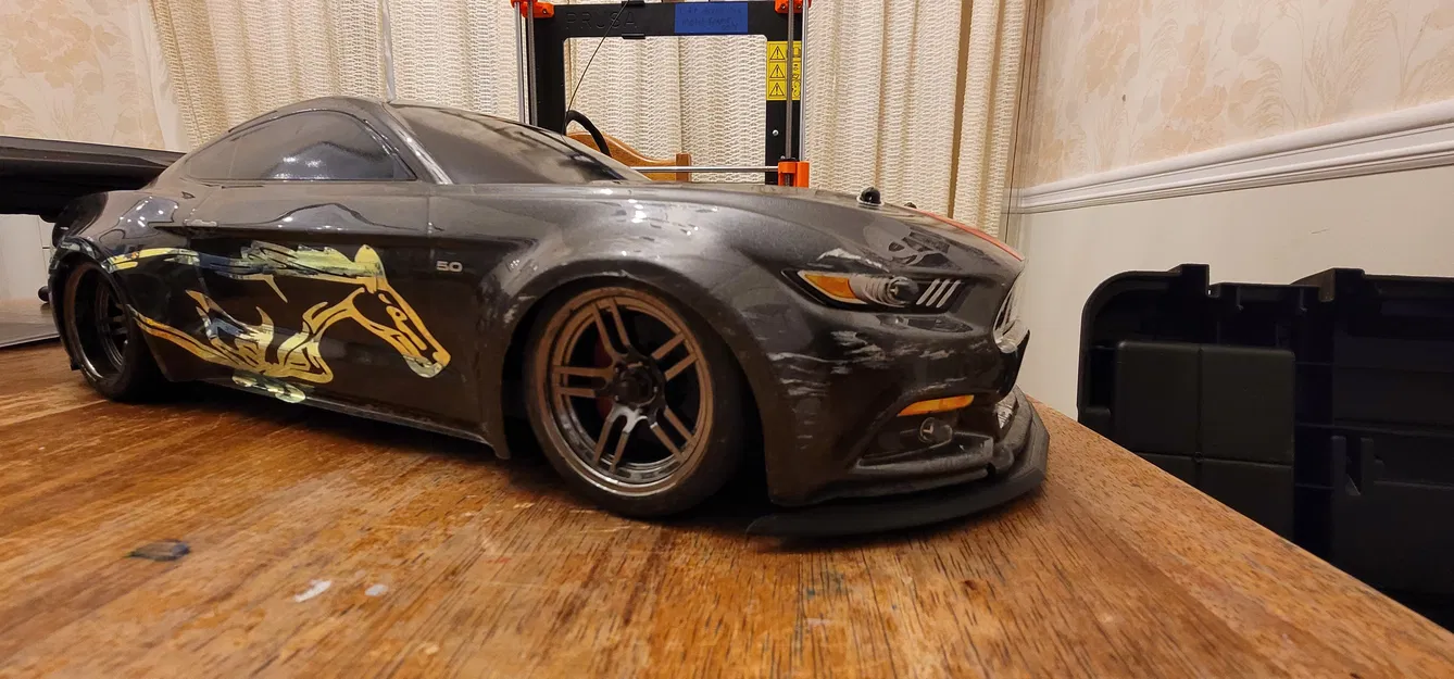 Ốp cản trước (Front Lip) cho khung gầm Traxxas 4tec 2.0 - Image 16