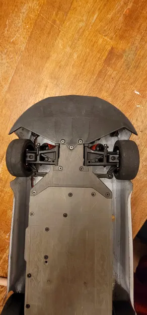 Ốp cản trước (Front Lip) cho khung gầm Traxxas 4tec 2.0 - Image 17