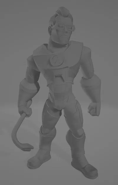 Mô hình 3D Gordon Freeman (Half-Life) để bàn cực chất - Image 1