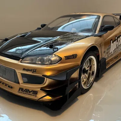 Bộ Front Splitter và Canards cho Traxxas 4tec 2.0 (Body HPI S15)