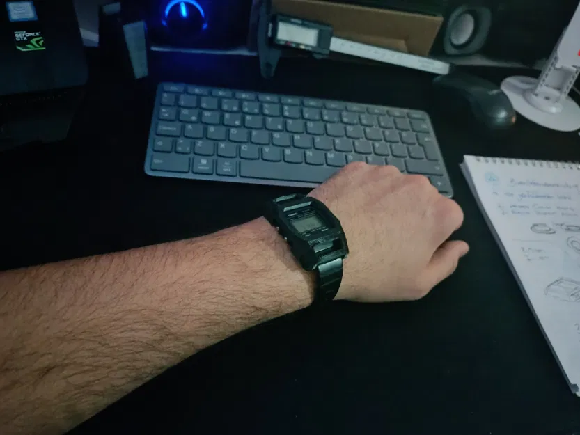 Ốp bảo vệ cho Casio F-91W / F-91WM / F-91WB – Mẫu in 3D vỏ đồng hồ - Image 9