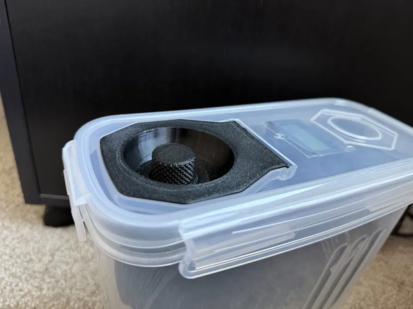 Nắp hộp sấy sợi nhựa từ hộp ngũ cốc (Cereal Drybox) - Dạng âm - Image 1