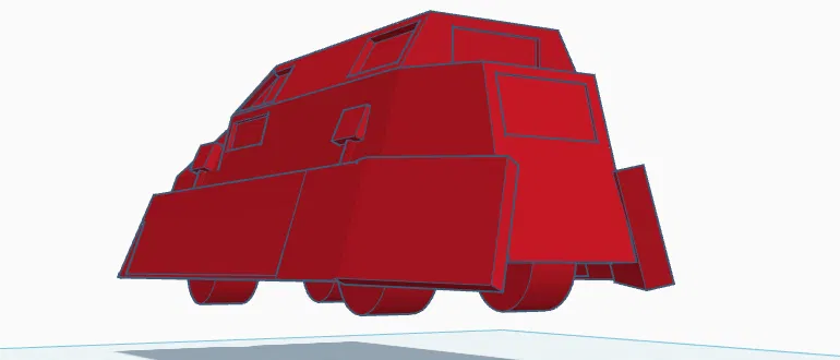 Mô hình xe săn bão Dorothy Interceptor in 3D cực chi tiết - Image 1