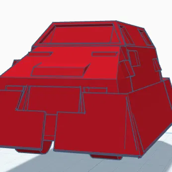 Mô hình xe săn bão Dorothy Interceptor in 3D cực chi tiết
