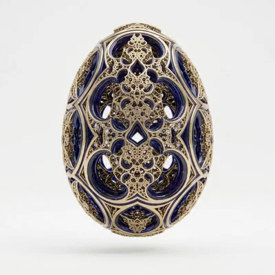 Mô hình quả trứng Fabergé tinh xảo - Tuyệt tác cho in 3D