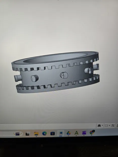 Vòng Tay Cơ Khí Mechanical Motion Gear Bracelet Fidget - Image 3