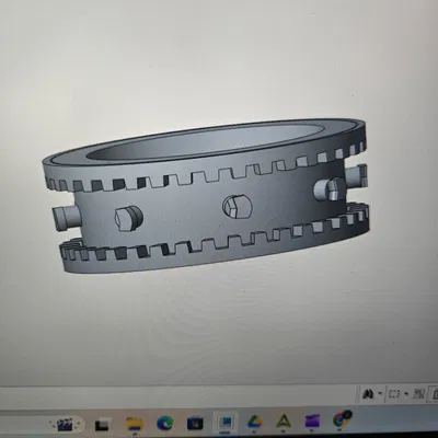 Vòng Tay Cơ Khí Mechanical Motion Gear Bracelet Fidget