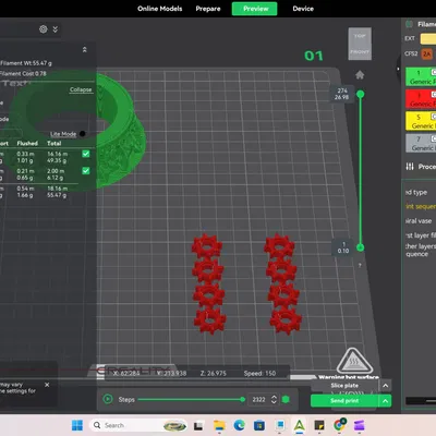 Vòng Tay Cơ Khí Mechanical Motion Gear Bracelet Fidget