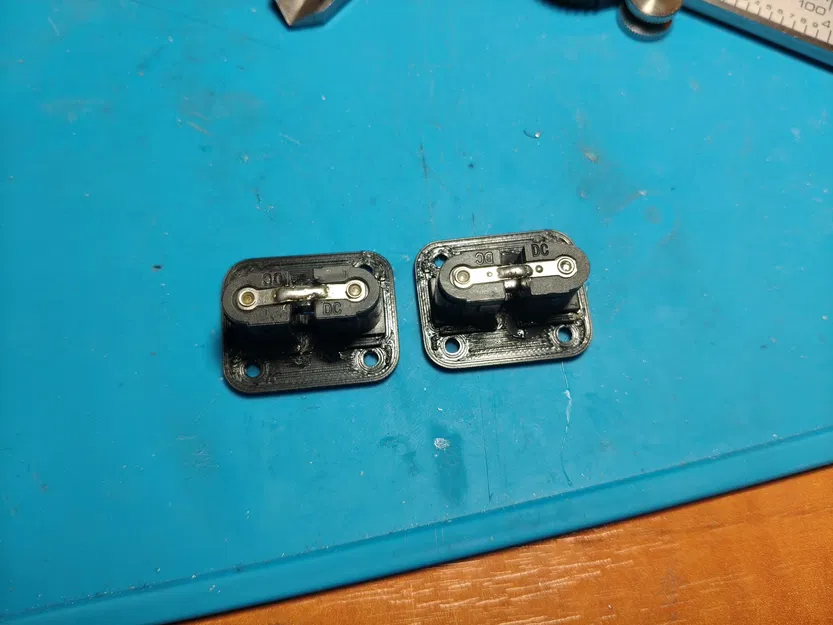 Đế giữ giắc cắm nguồn DC 5.5x2.1/5.5x2.5 - Phụ kiện DIY 3D - Image 2