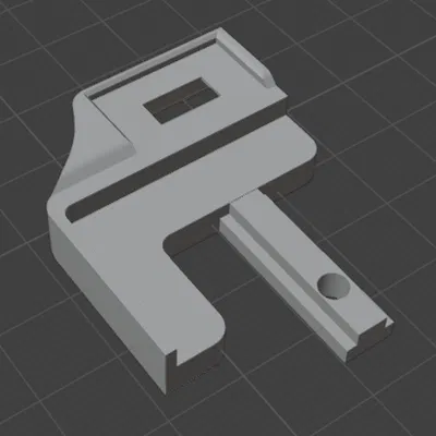 Bộ giá đỡ và miếng lau vòi phun silicone cho Neptune 4 / 4Pro