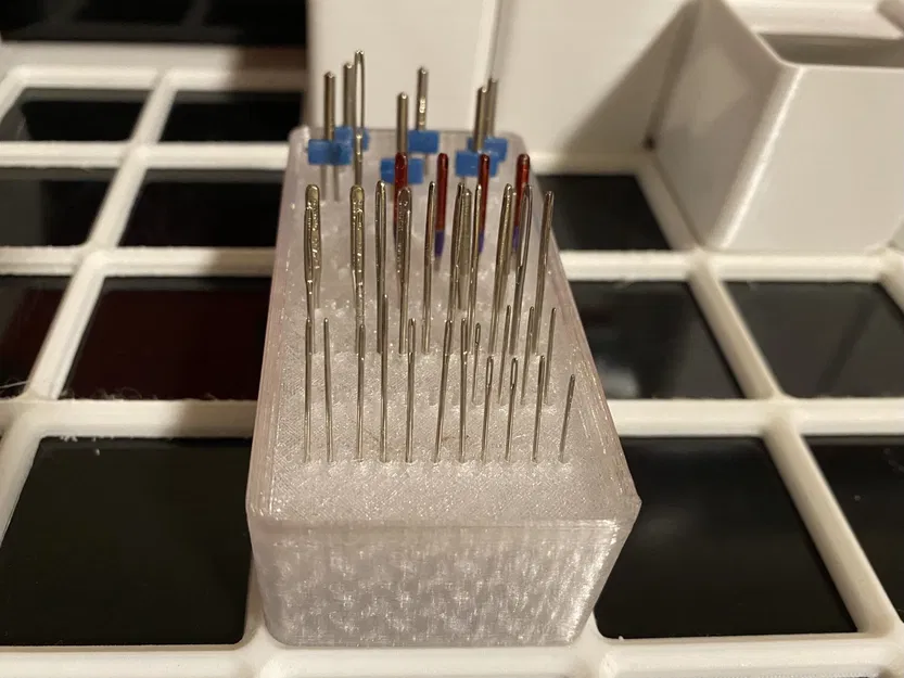 Khay Đựng Kim Khâu Gridfinity - Bản không chữ, thêm ngăn - Image 3