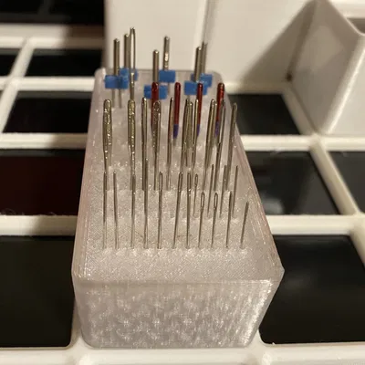 Khay Đựng Kim Khâu Gridfinity - Bản không chữ, thêm ngăn