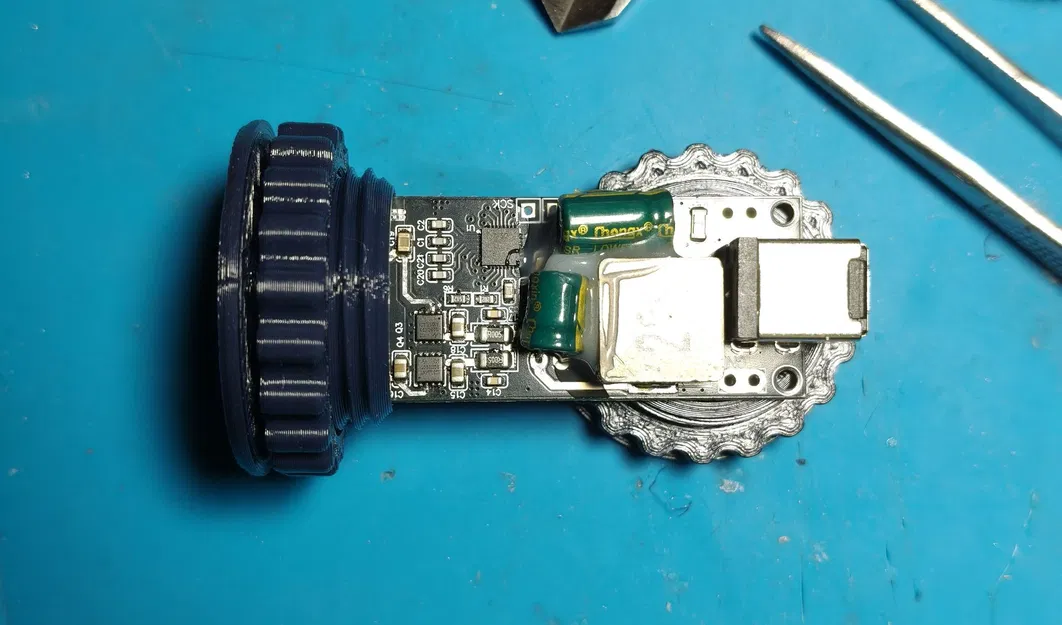 Khung cố định cho module sạc nhanh SW3518s 100W (In 3D) - Image 2