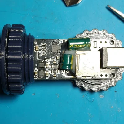 Khung cố định cho module sạc nhanh SW3518s 100W (In 3D)