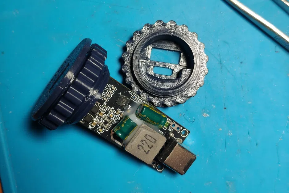 Khung cố định cho module sạc nhanh SW3518s 100W (In 3D) - Image 3